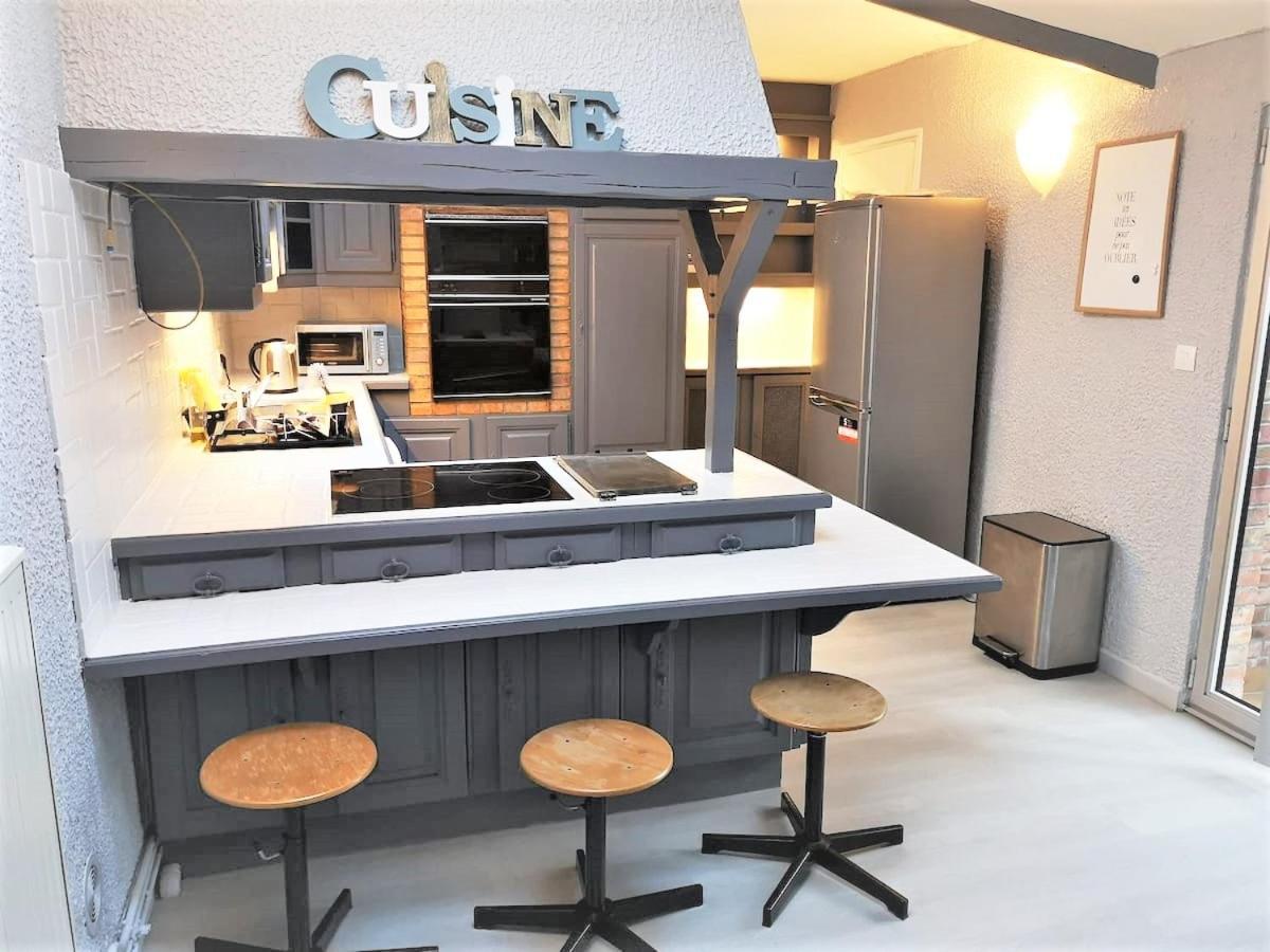 Greyhound - Grand Appartement Centre-Ville Soissons Bagian luar foto