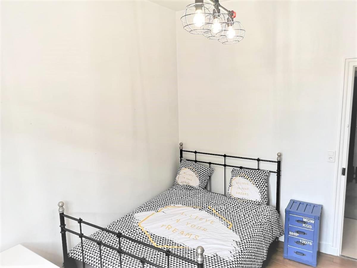 Greyhound - Grand Appartement Centre-Ville Soissons Bagian luar foto