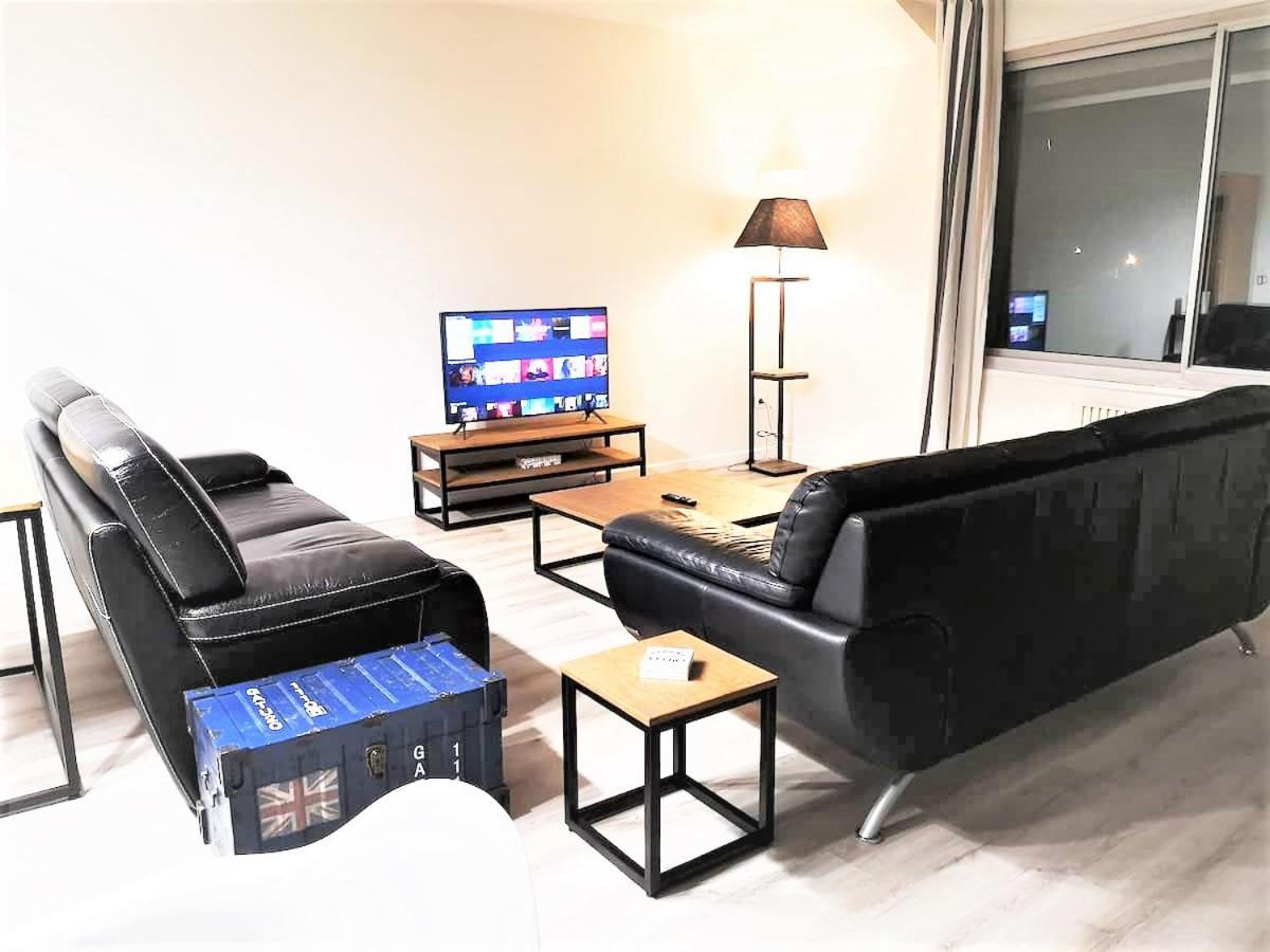 Greyhound - Grand Appartement Centre-Ville Soissons Bagian luar foto